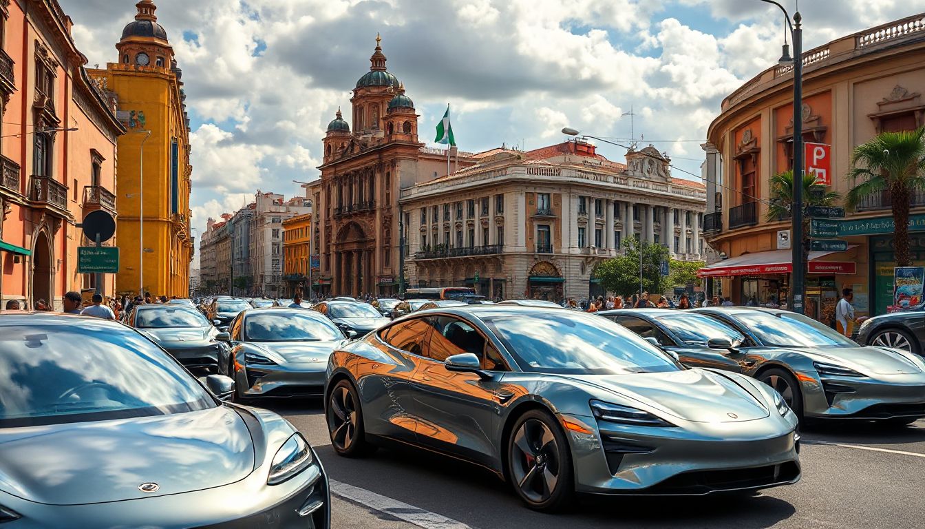 The Rise of Electric Cars in...