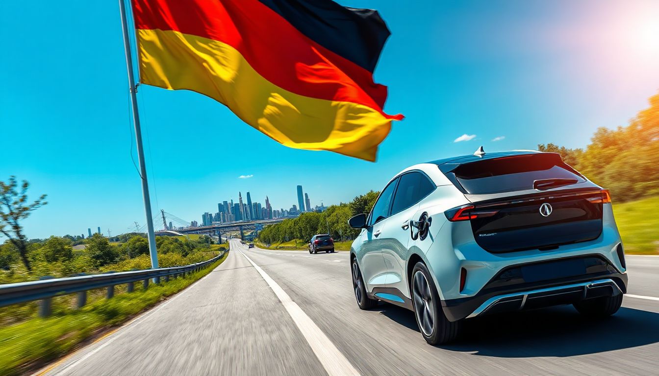 Electric Vehicle Germany Flag: A Symbol...