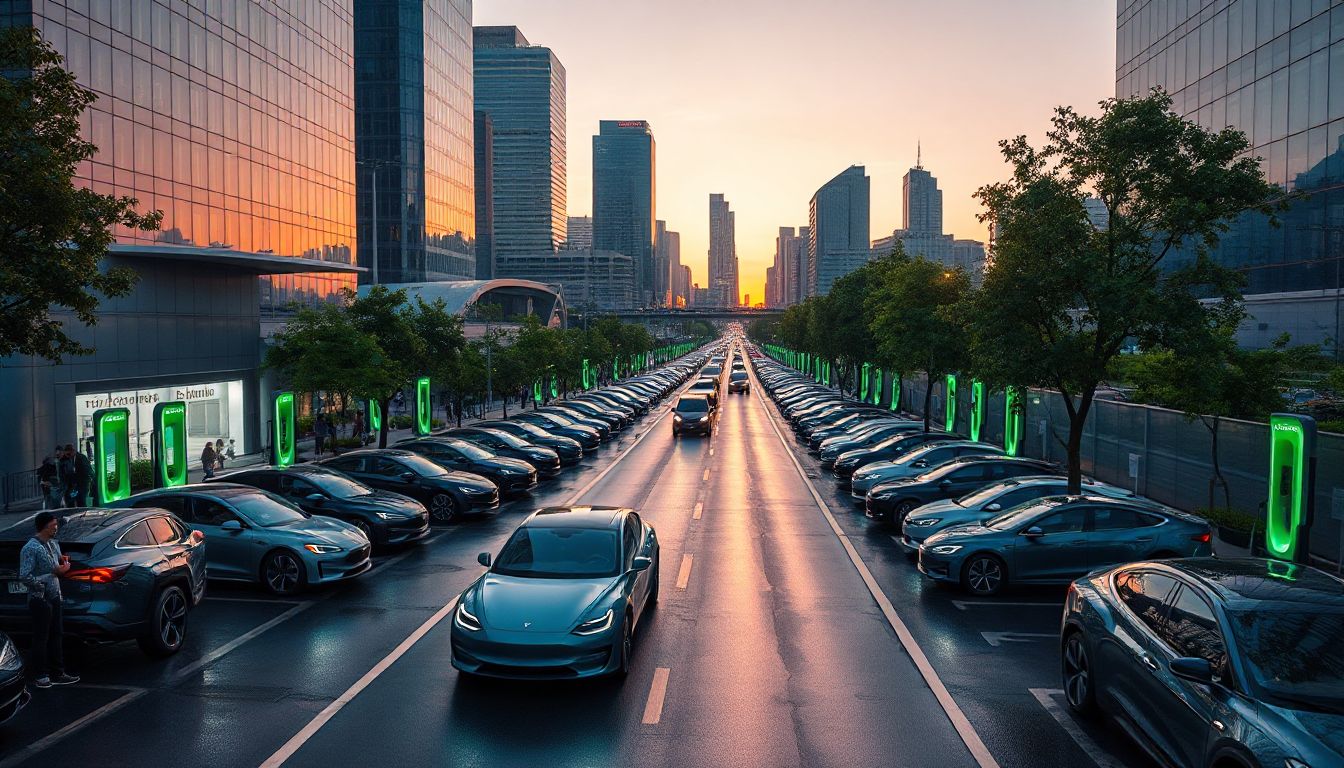 Electric Cars in the World: Revolutionizing...